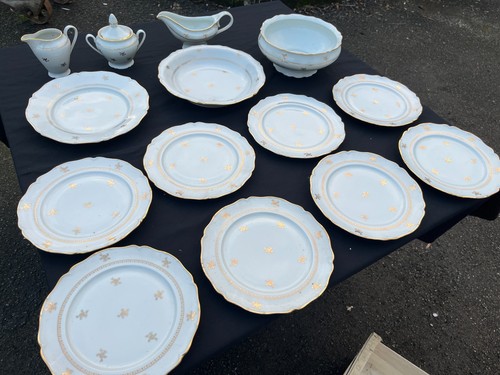 Service table ancien en - ancien,