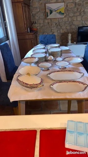 Service table porcelaine - de, en