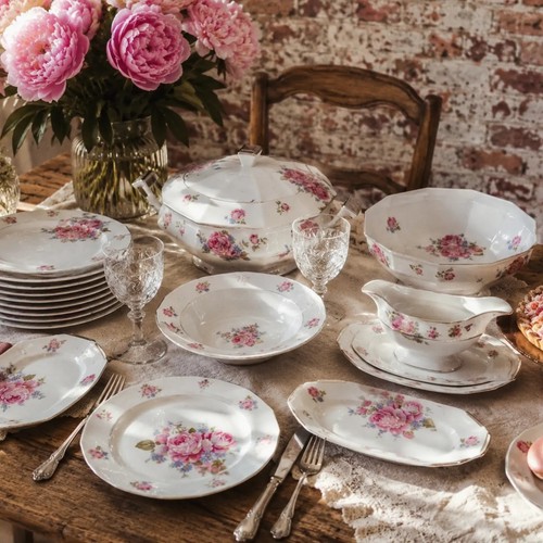 Service table porcelaine - de,
