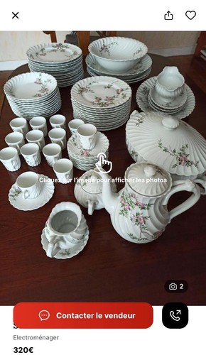 Service table porcelaine - en,